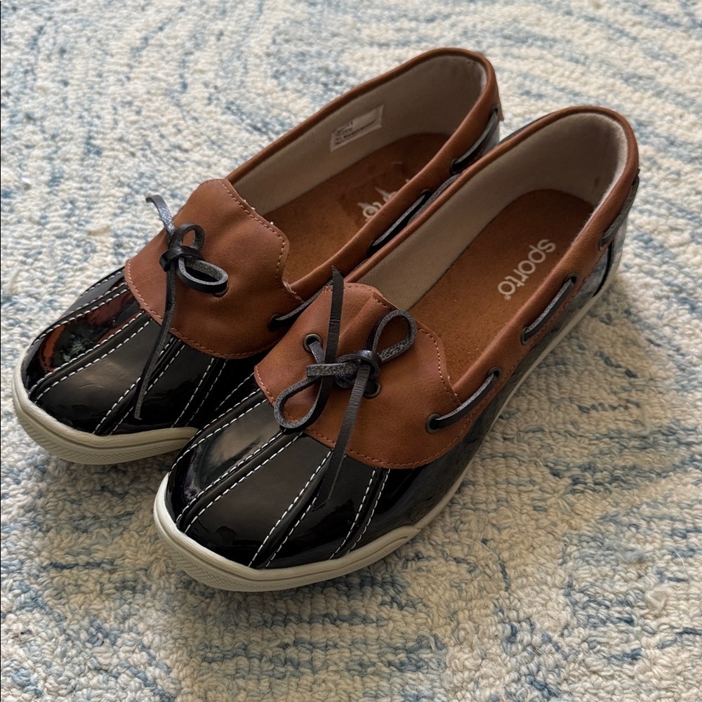 Sporto rain duck boots NWOB 8